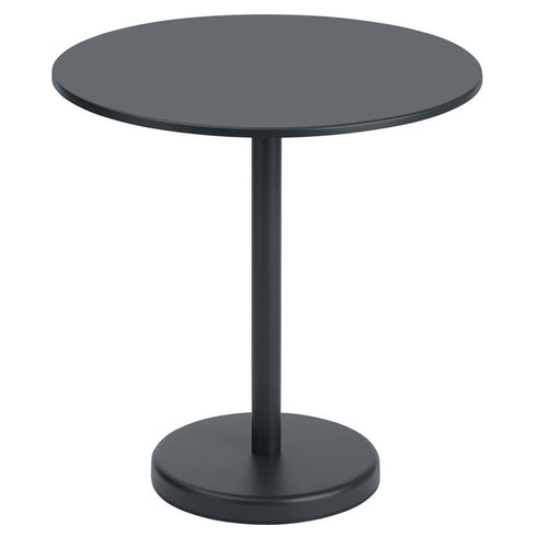Linear Steel Coffee Table Round / 70cm